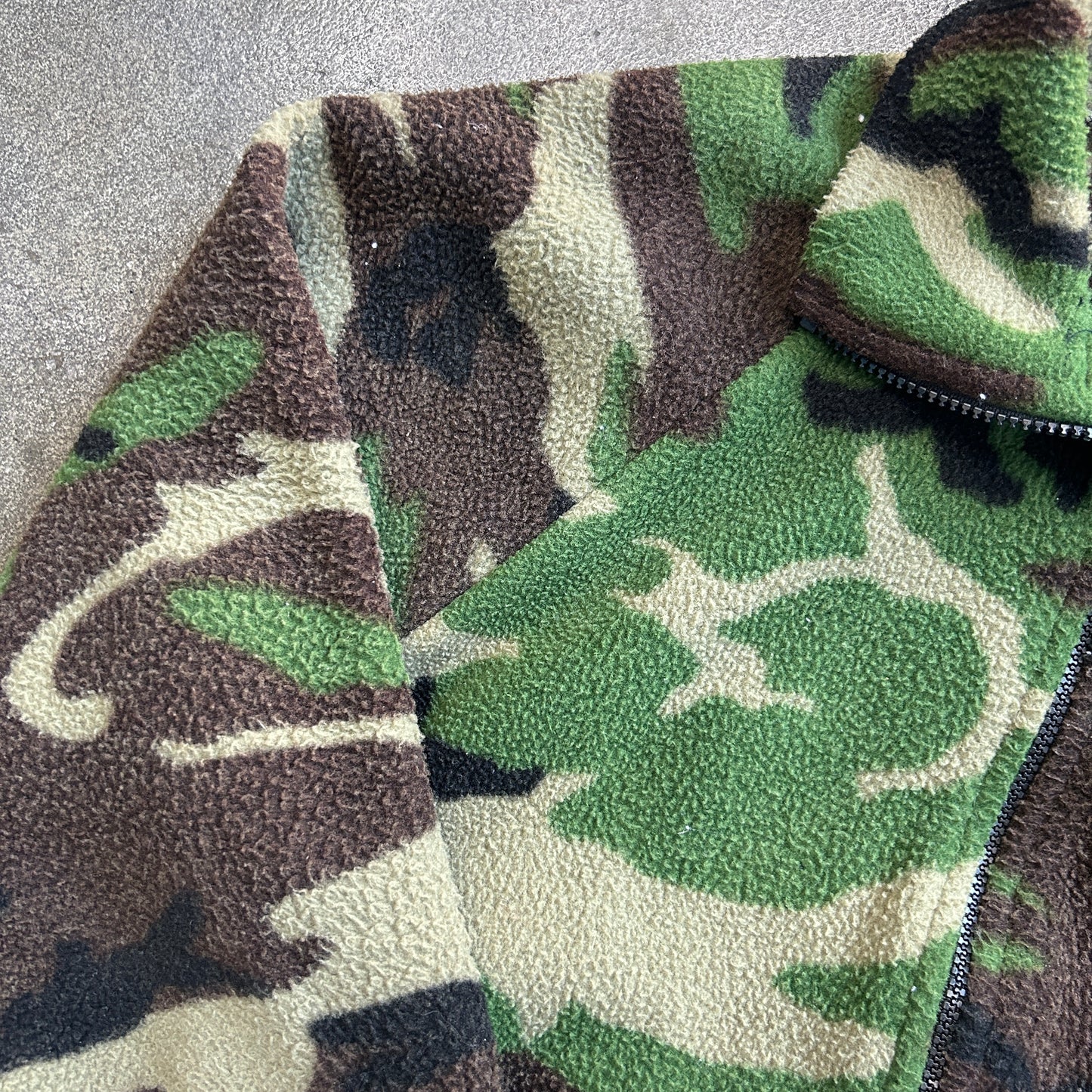 Vintage Famous Trails Fleece Camo Jacket