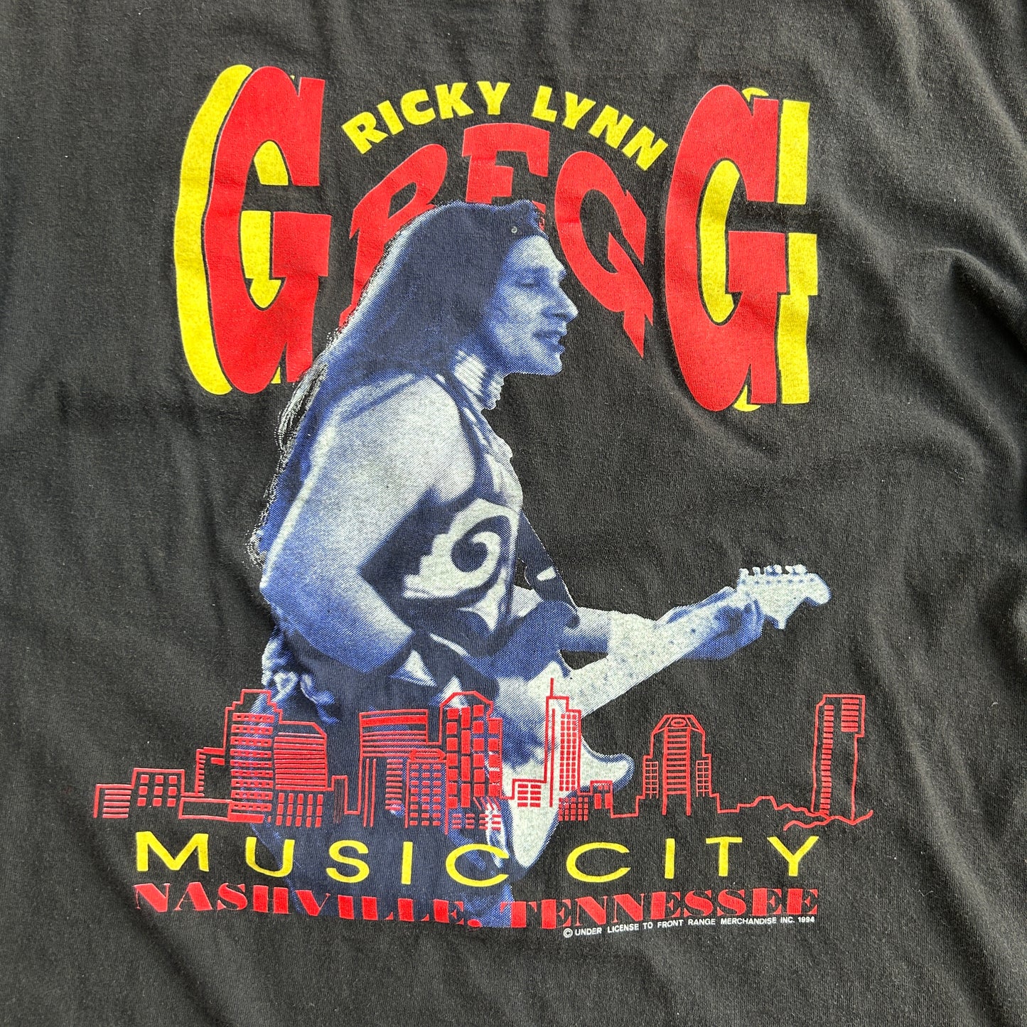 Vintage Ricky Lynn Gregg Music City Tee