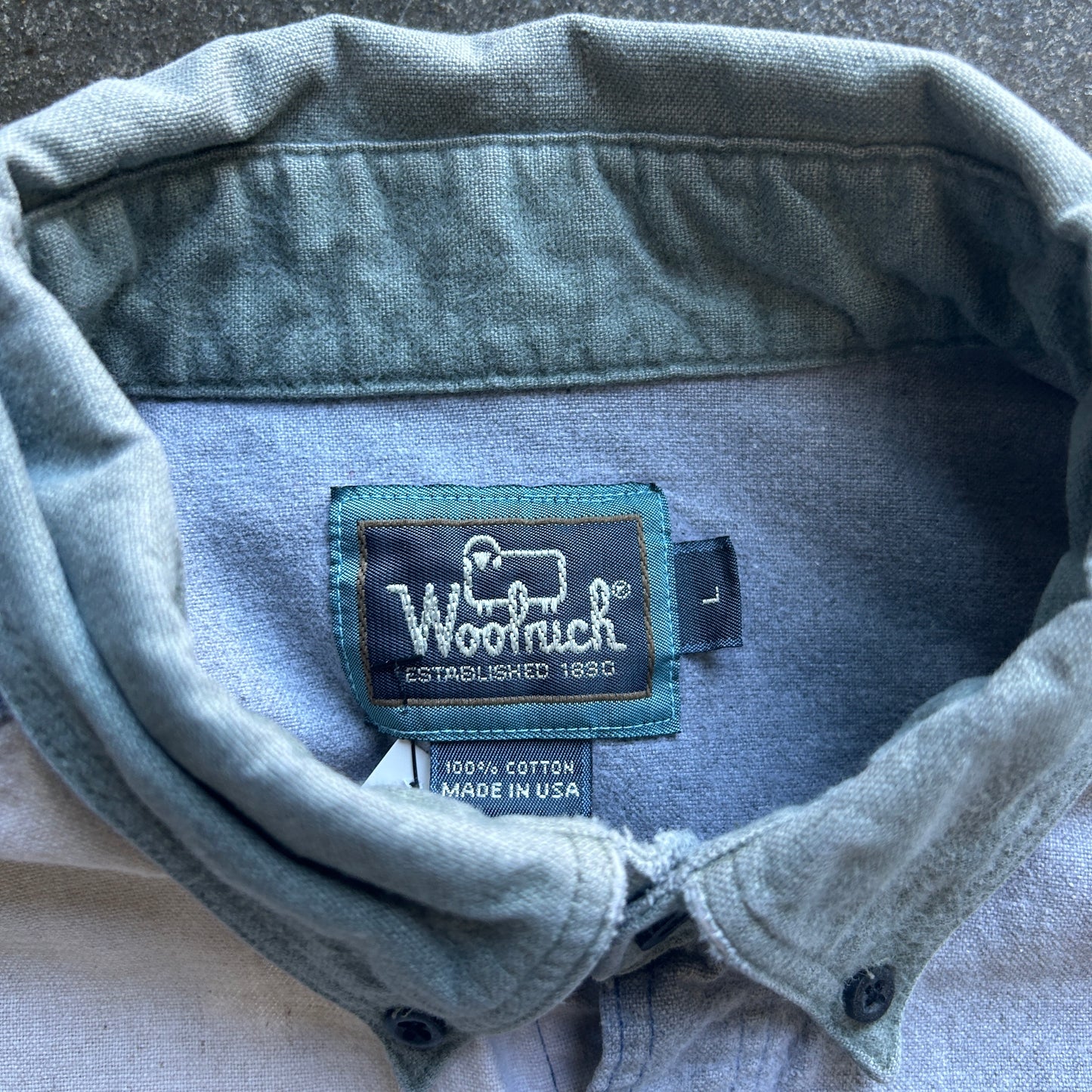 Vintage 90s Woolrich Patchwork Flannel