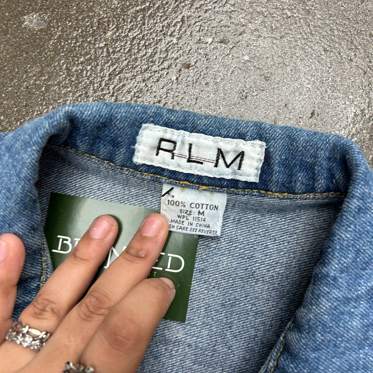 Vintage RLM Denim Jacket