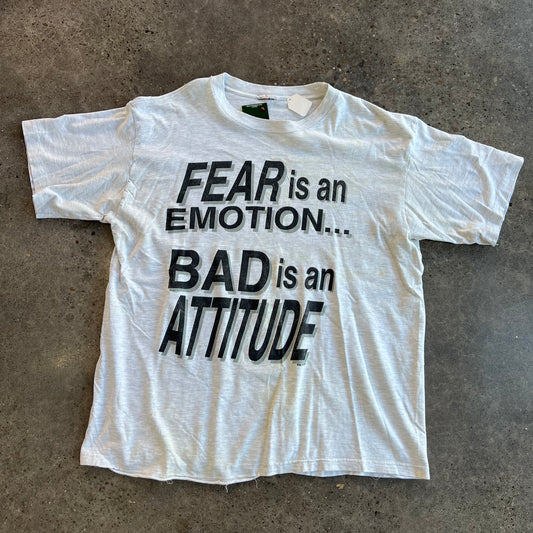 Vintage “Bad is an Attitude” Novelty Tee