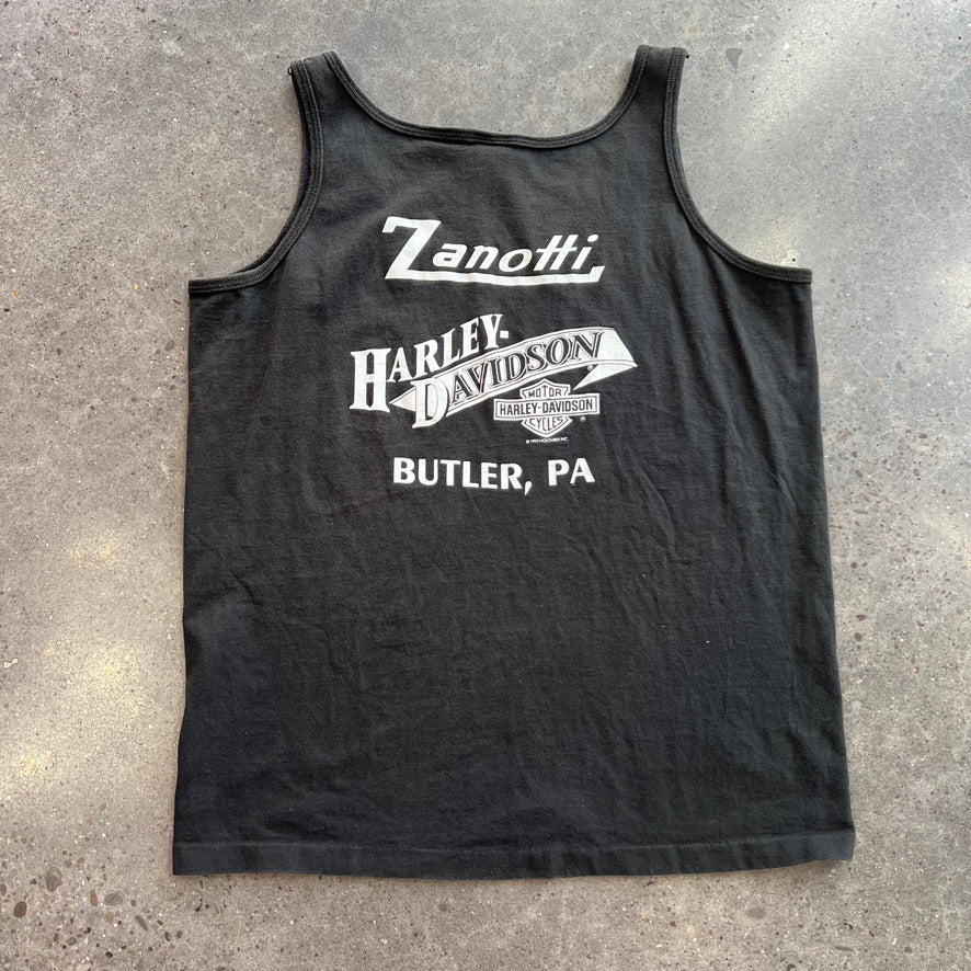 Vintage 1992 Harley Davidson Tank