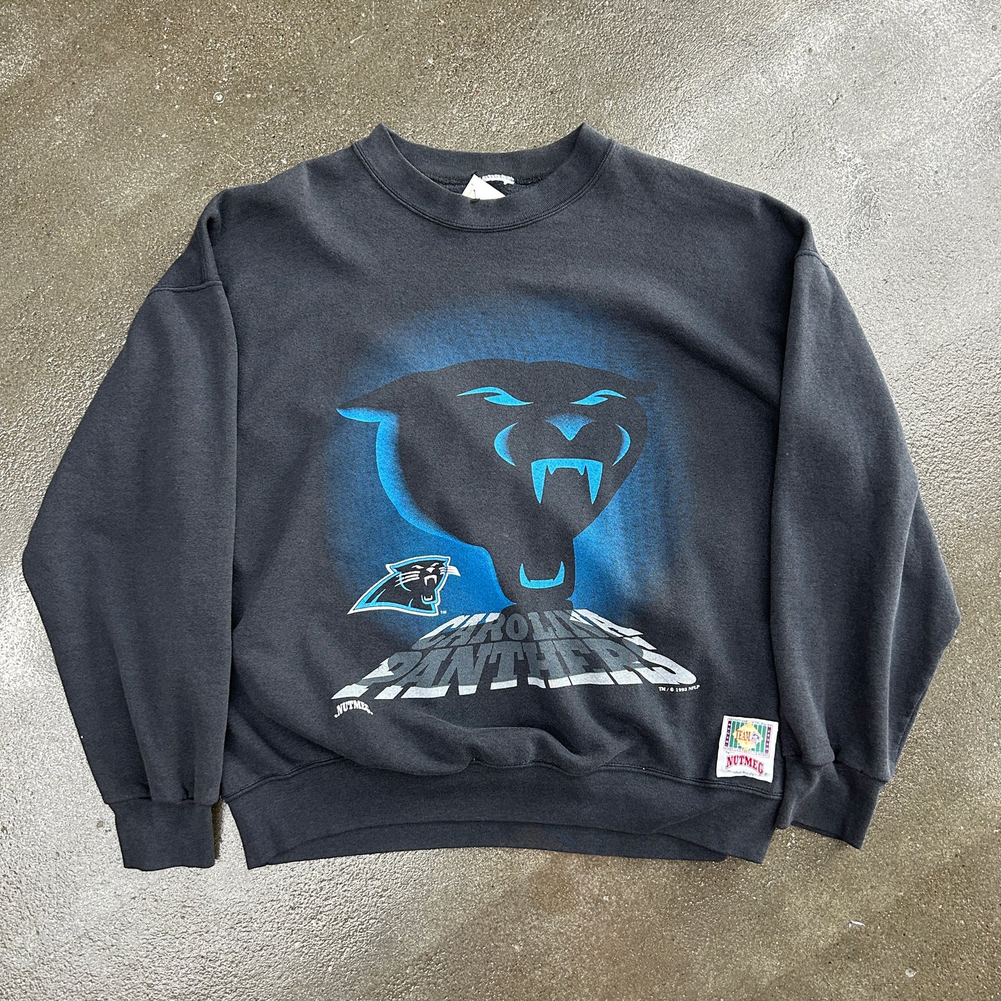 Vintage 1993 Carolina Panthers Nutmeg Sweatshirt