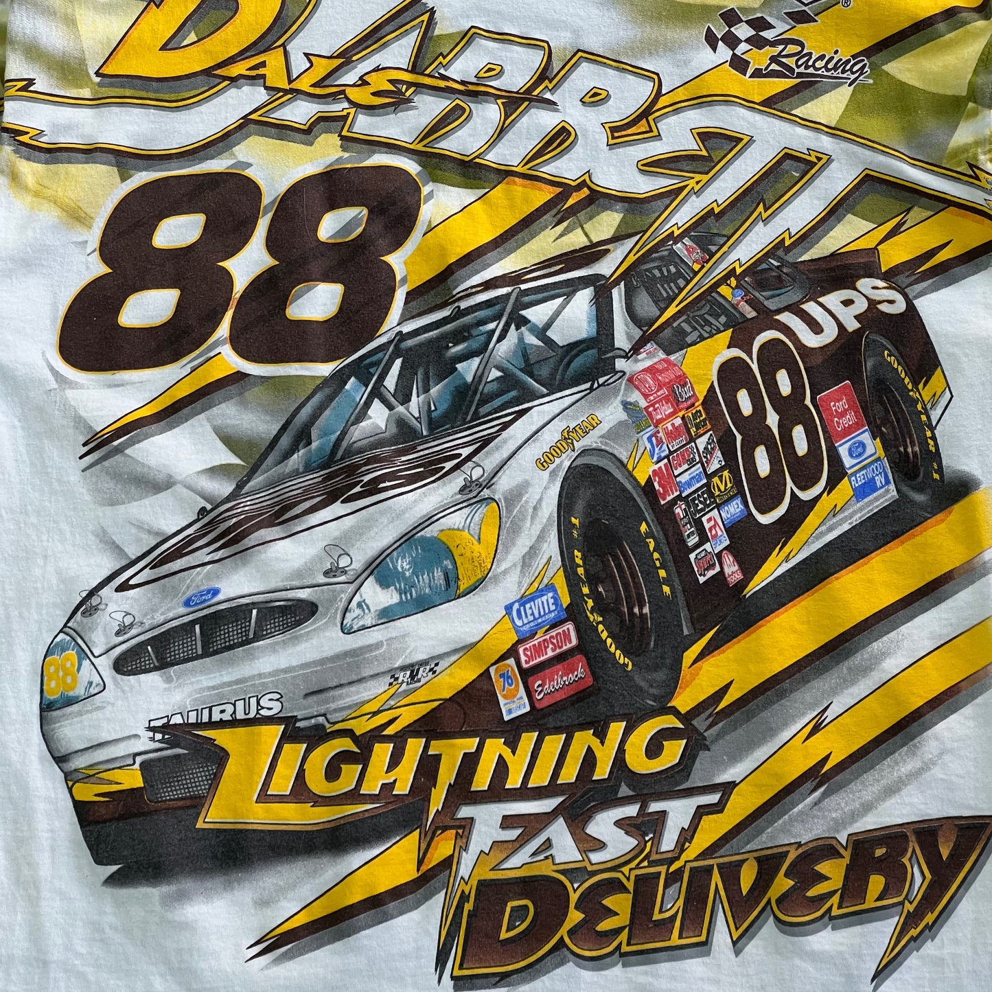 Vintage Dale Jarrett UPS Nascar Tee