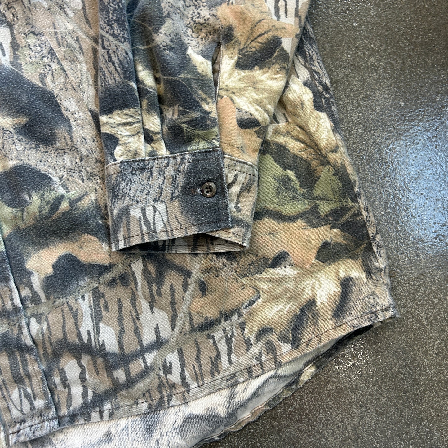 Vintage Mossy Oak Camo Flannel