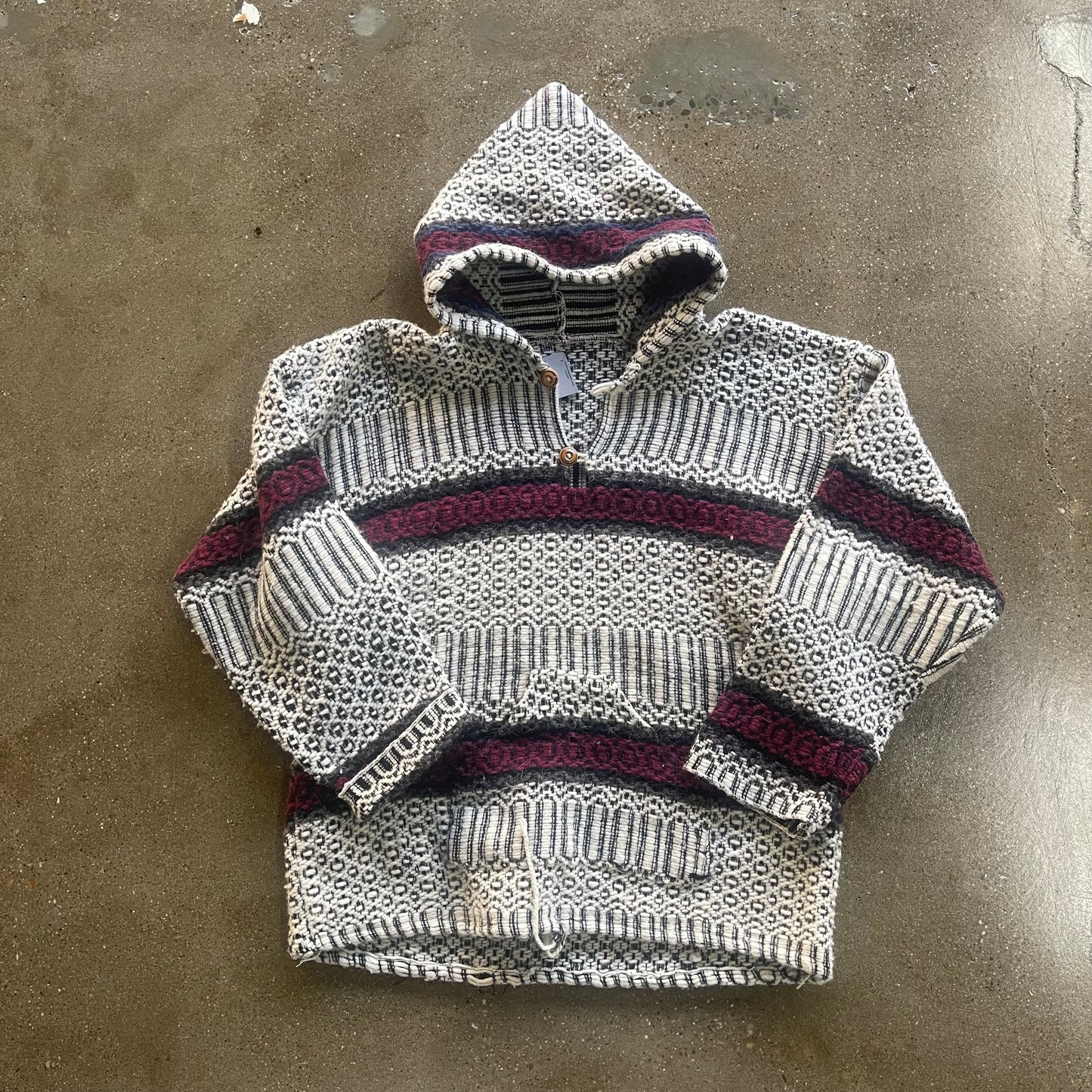 Vintage Knit Hoodie