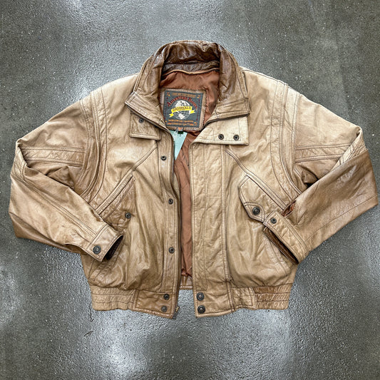 Vintage Adventure Bound Leather Jacket
