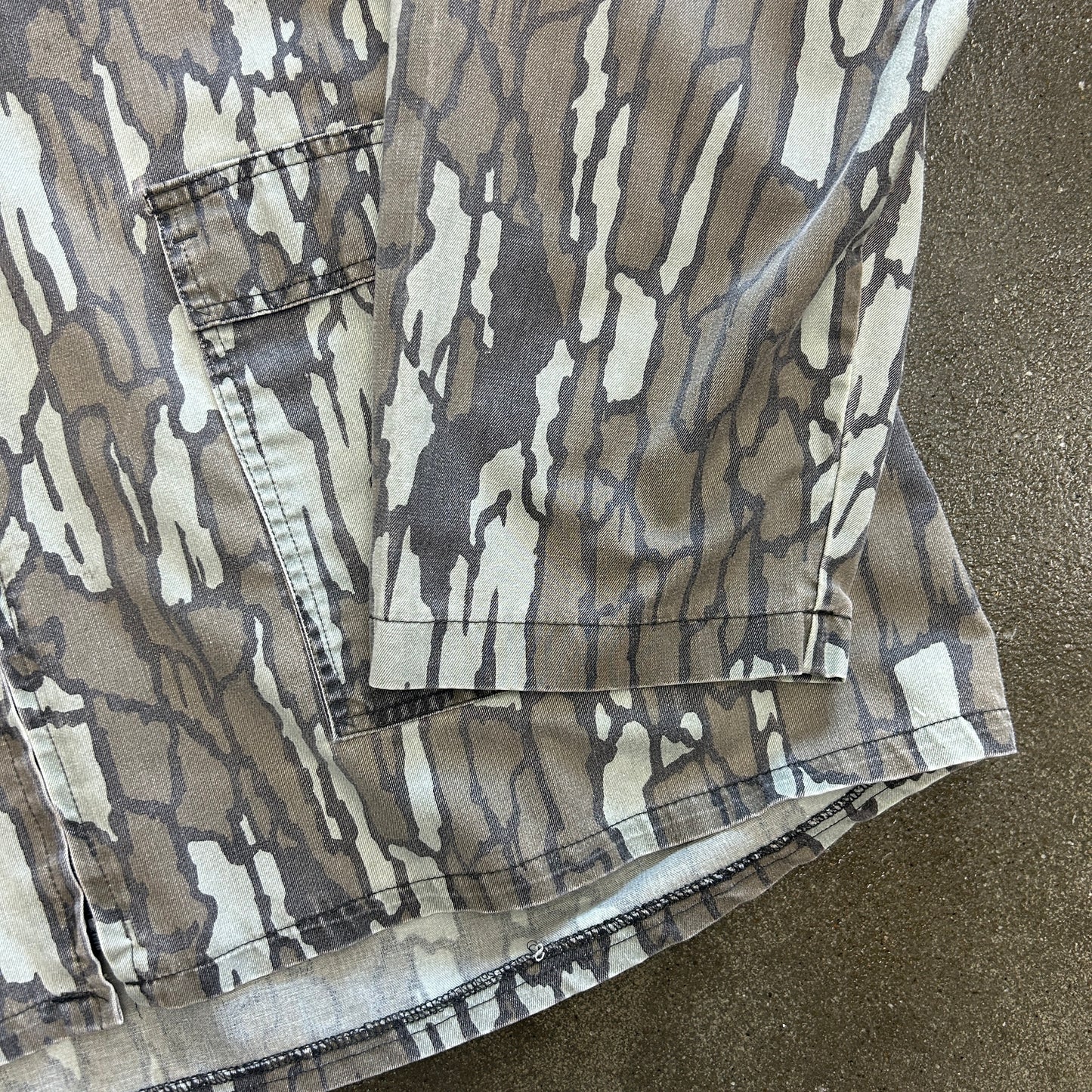 Vintage Treebark Lightweight Camo Jacket