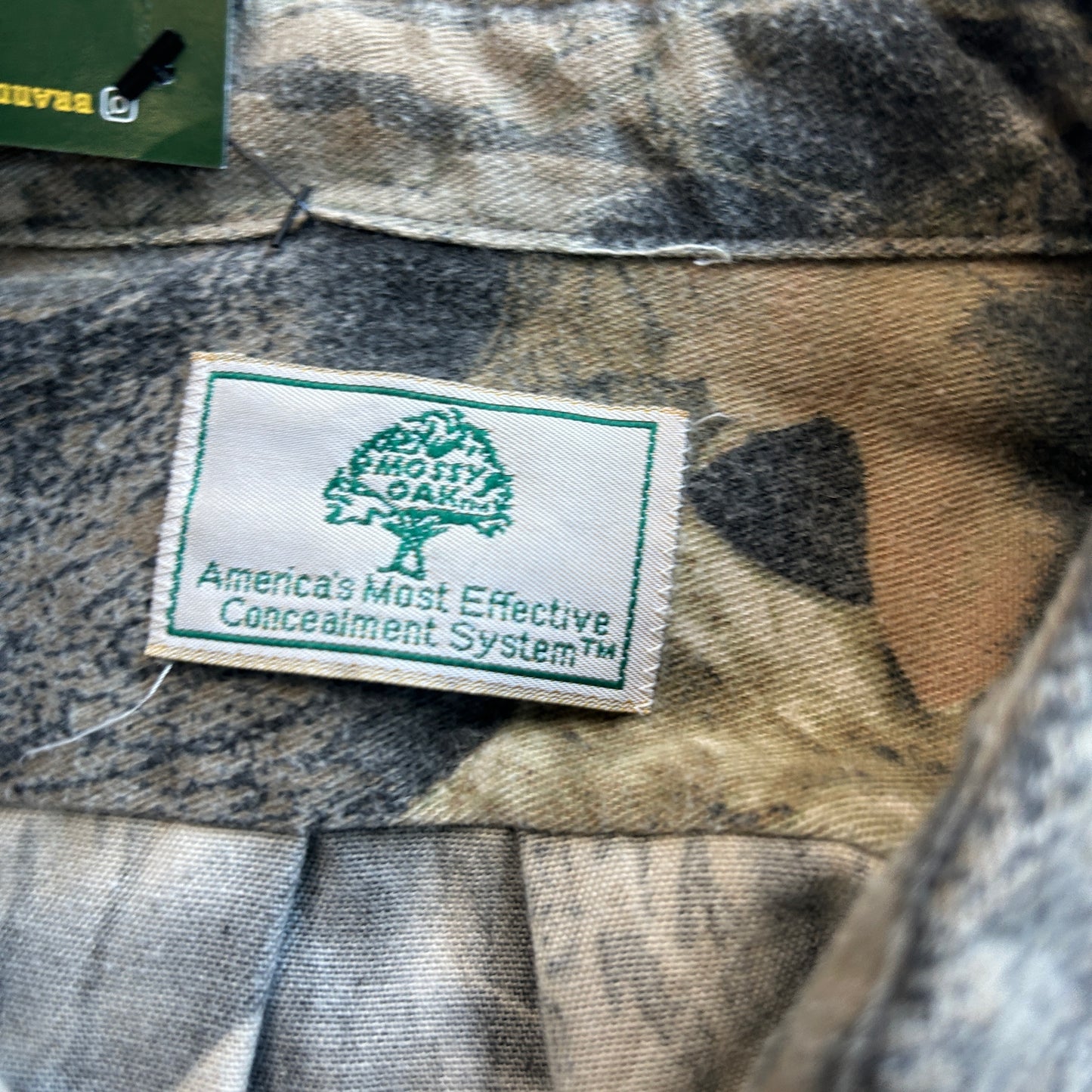 Vintage Mossy Oak Camo Flannel