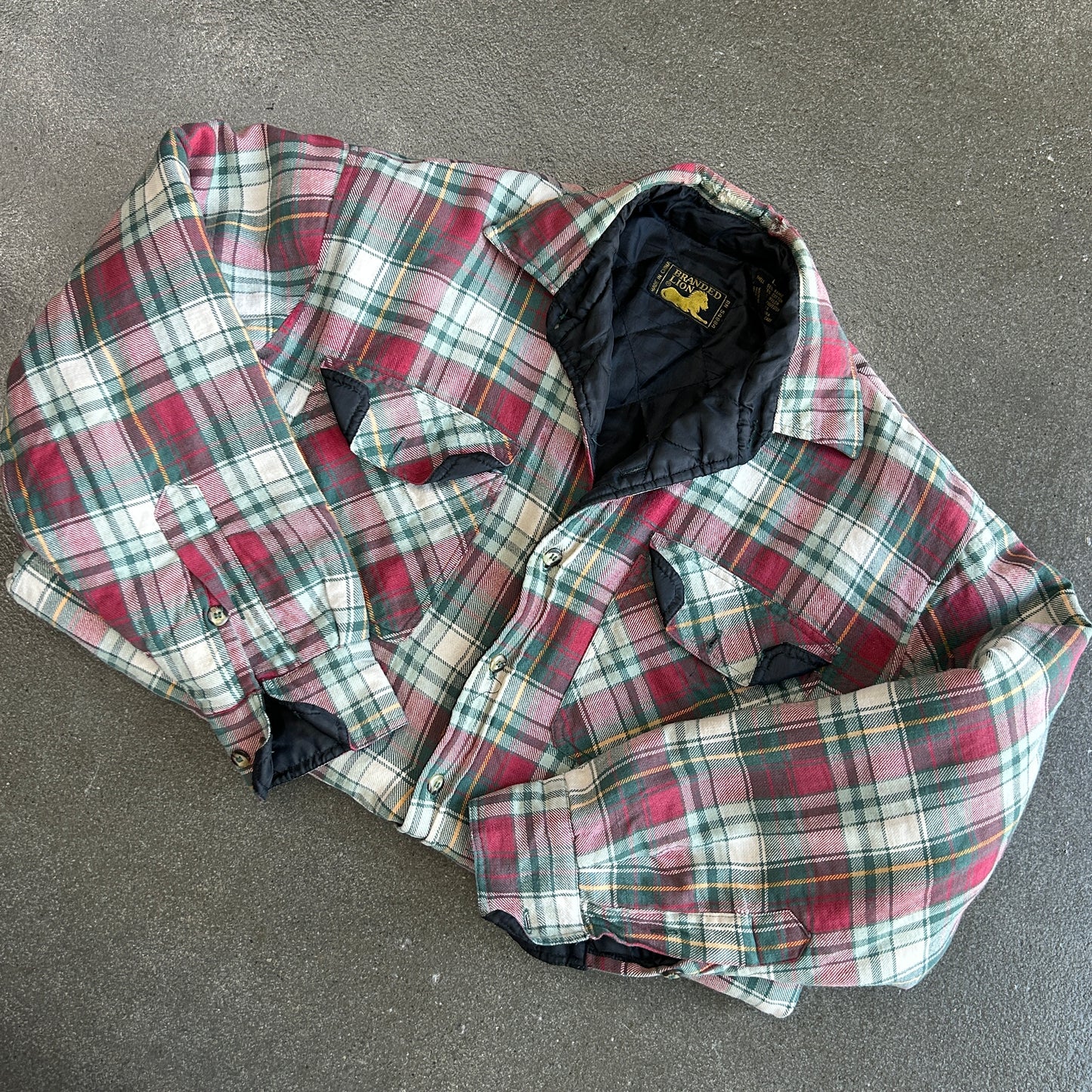 Vintage Branded Lion Flannel Jacket