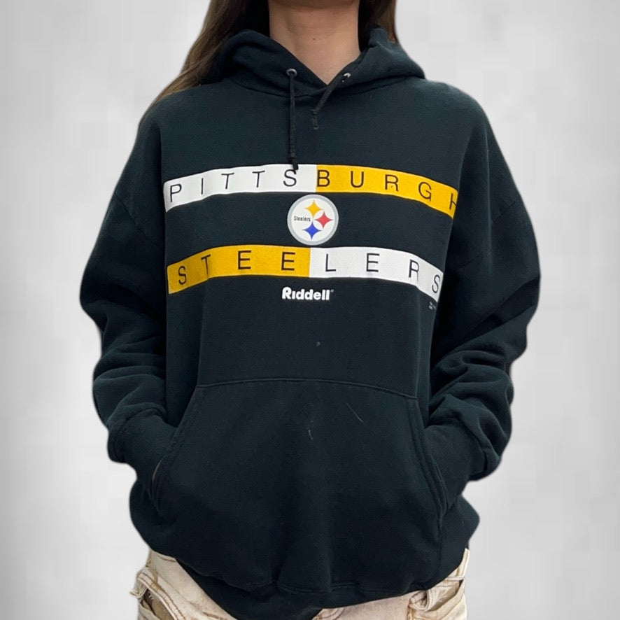 Vintage Riddell Steelers Hoodie