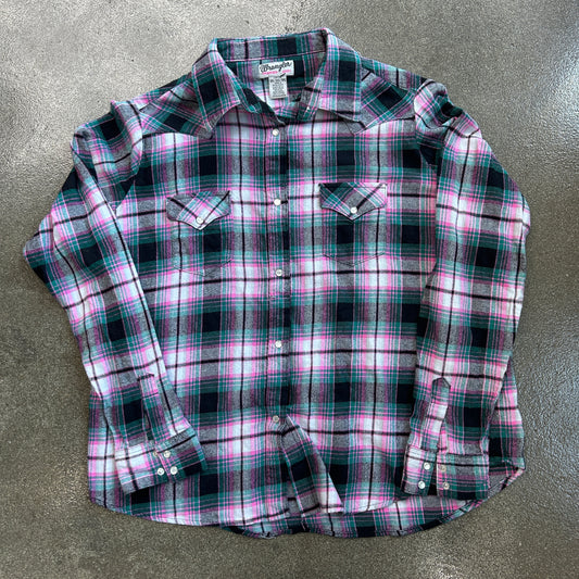 Vintage Wrangler Lightweight Flannel