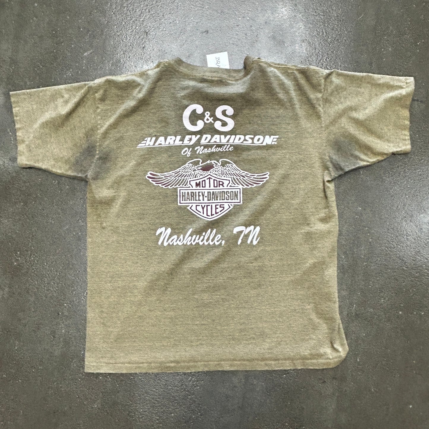 Vintage Single Stitch Nashville Harley Tee