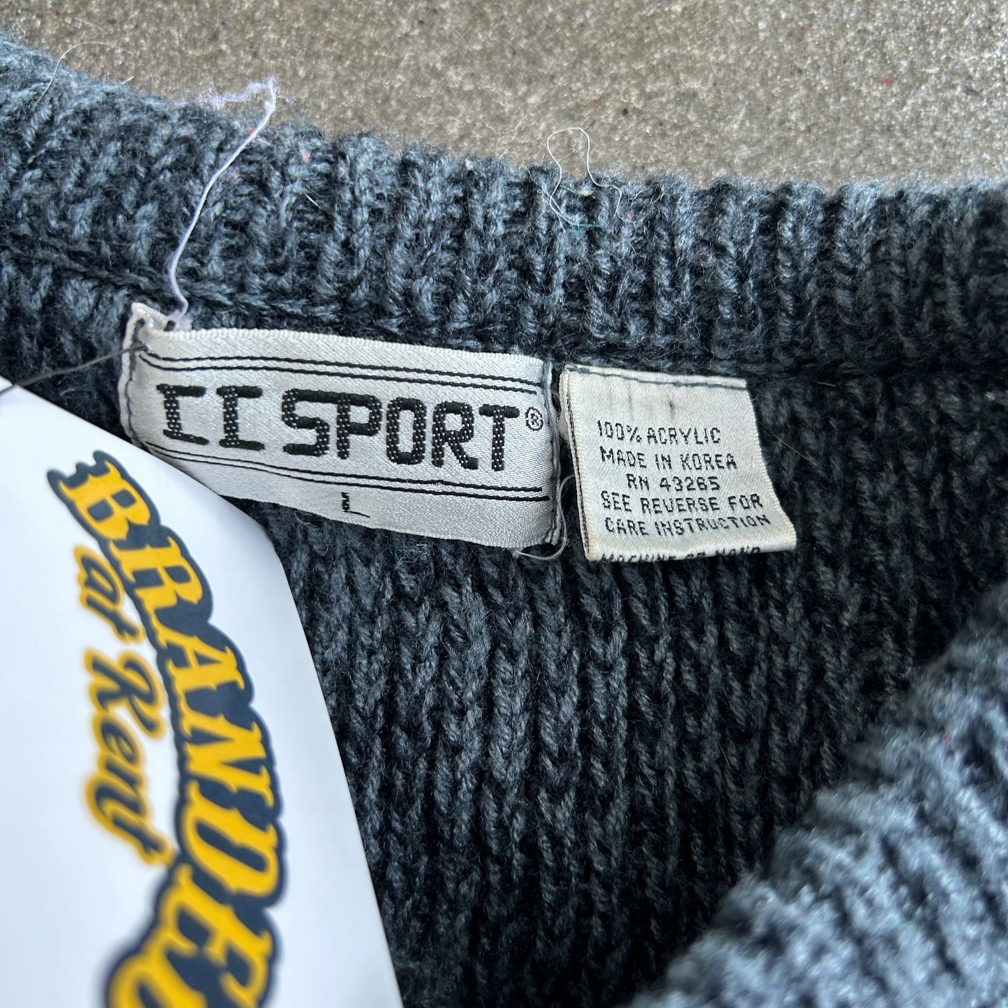 Vintage CC Sport Knit Sweater