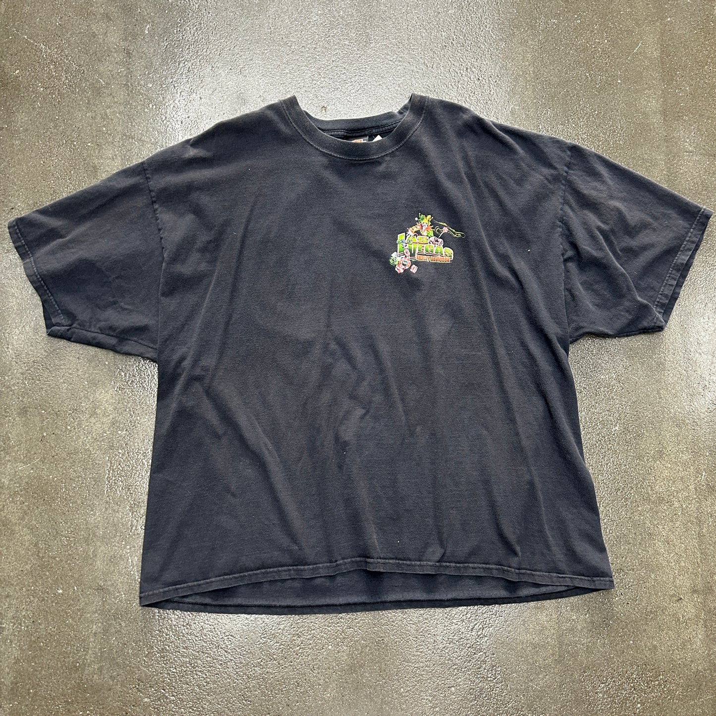 Vintage 2002 Las Vegas Harley Davidson Tee