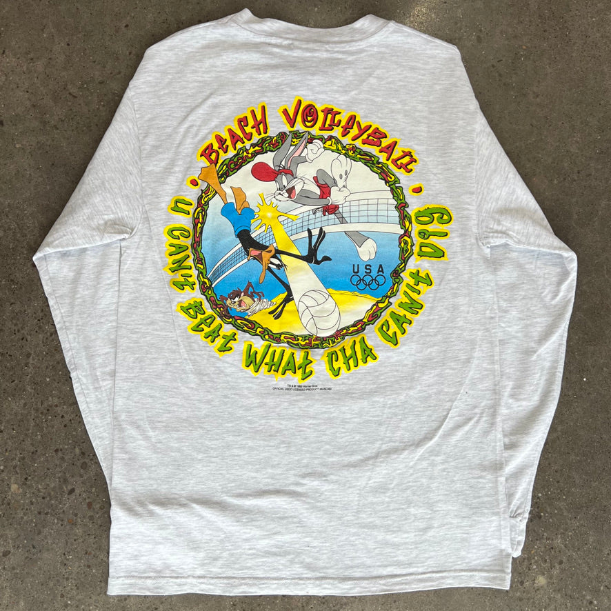 Vinatge Looney Tunes Beach Volleyball Tee