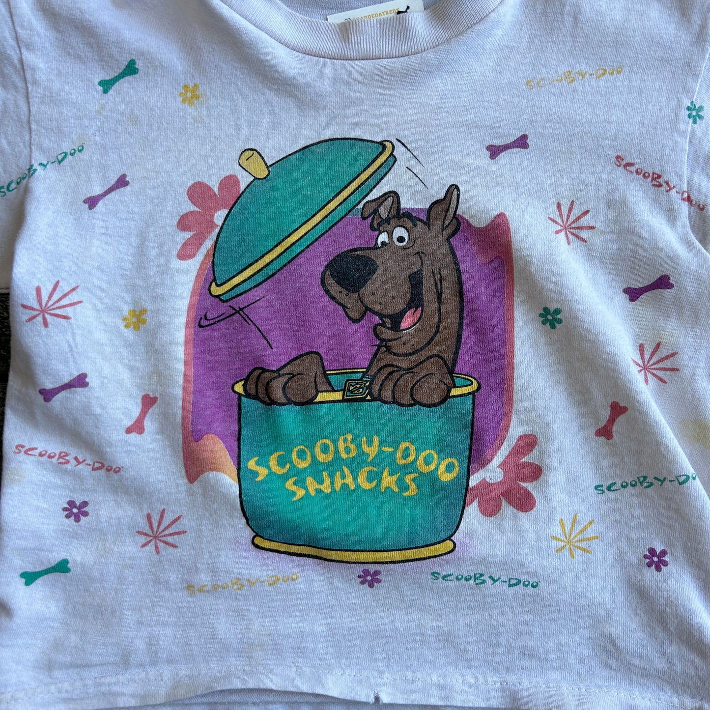 Vintage Scooby Doo Snacks Baby Tee