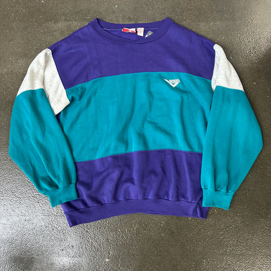 Vintage Pony Colorblock Crewneck