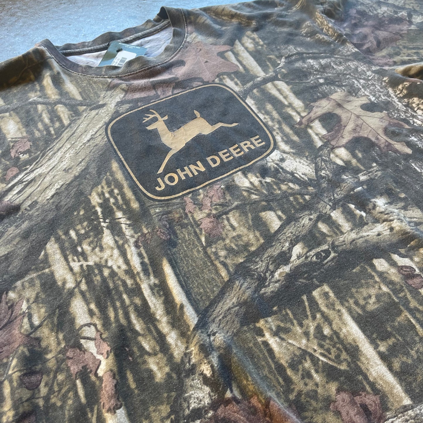 Vintage John Deer Camo Tee