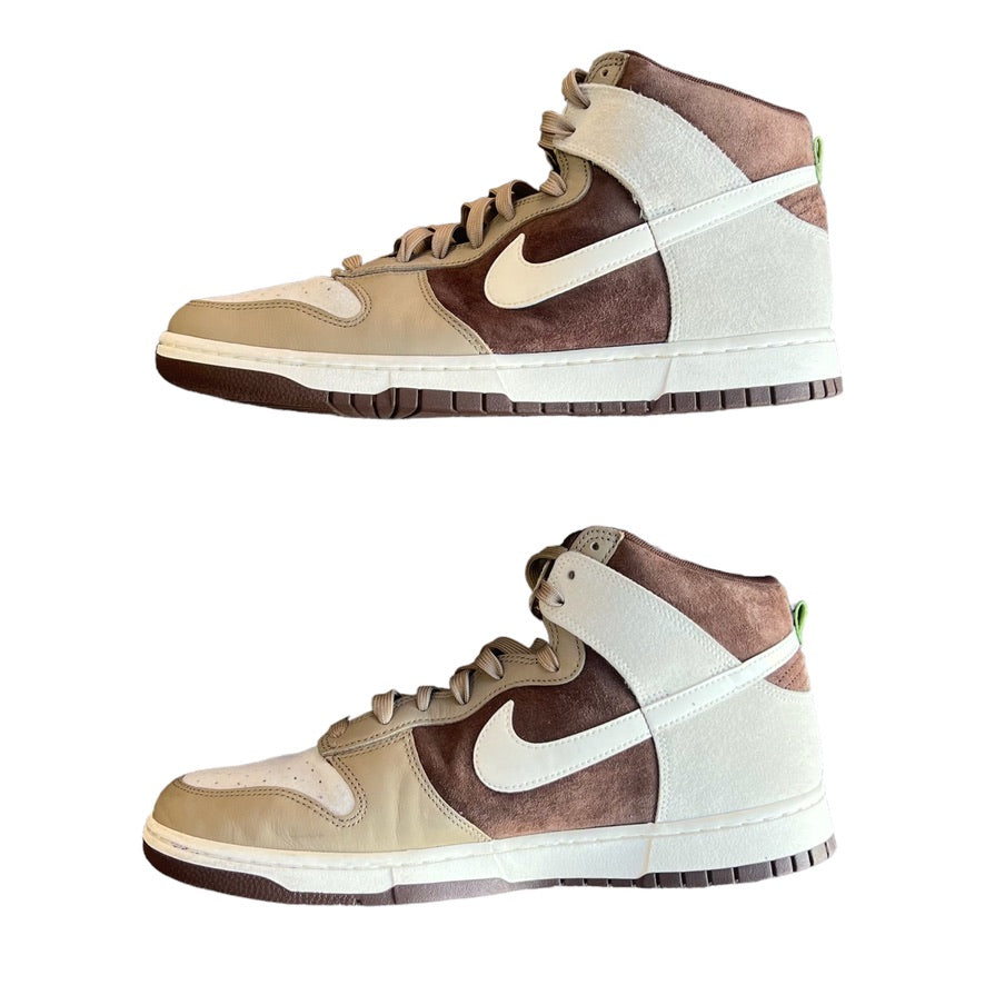 Nike Dunk High Light Chocolate