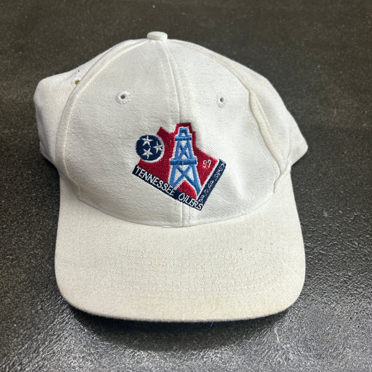 Vintage 1997 Tennessee Oilers Logo 7 Hat