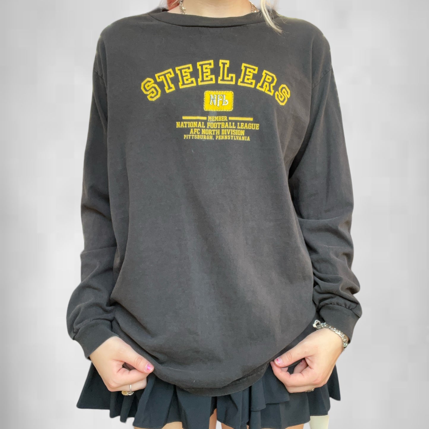 Vintage Steelers NFL Long Sleeve