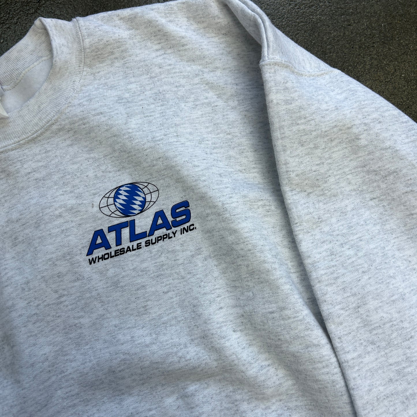 Vintage Atlas Wholesale Supply Sweatshirt