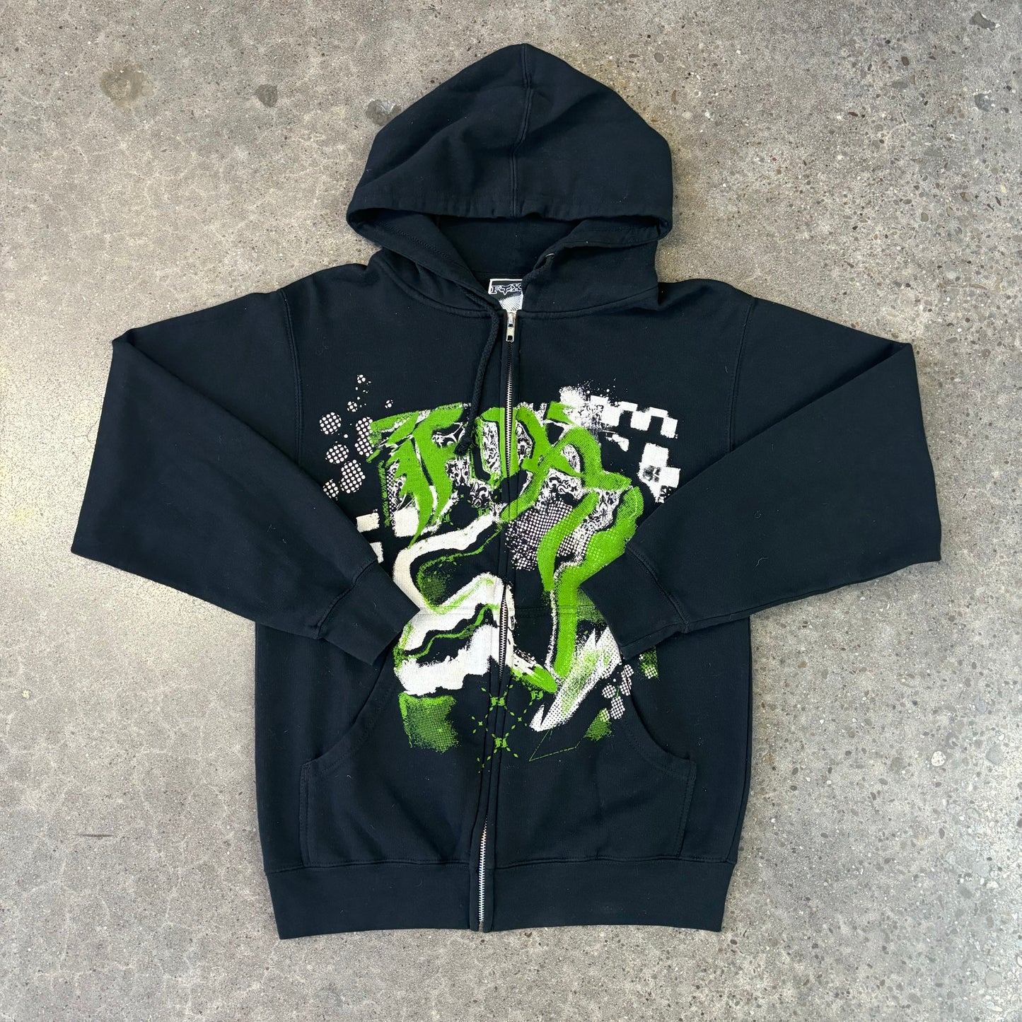 Vintage Fox Y2K Zip Up