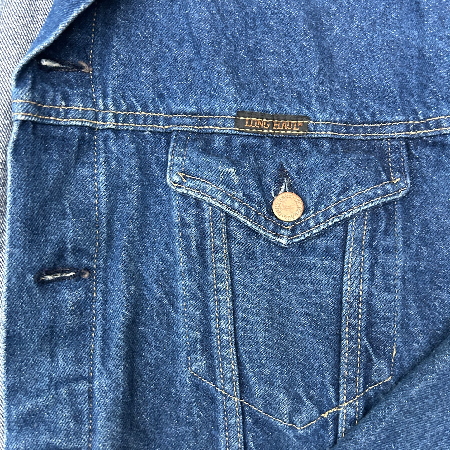 Vintage Long Haul Jean Jacket