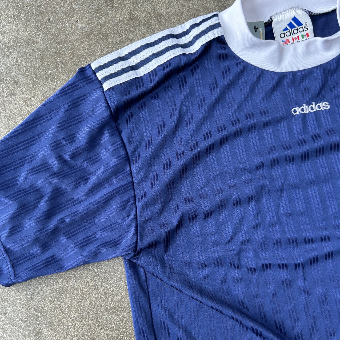 Vintage Stripped Addias Jersey