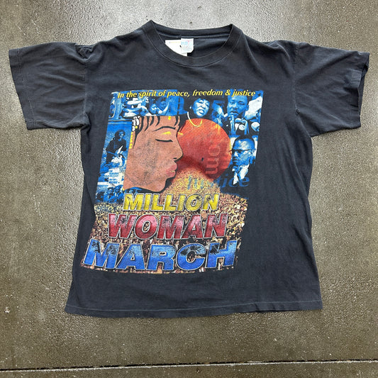 Vintage 1997 Million Woman March Tee