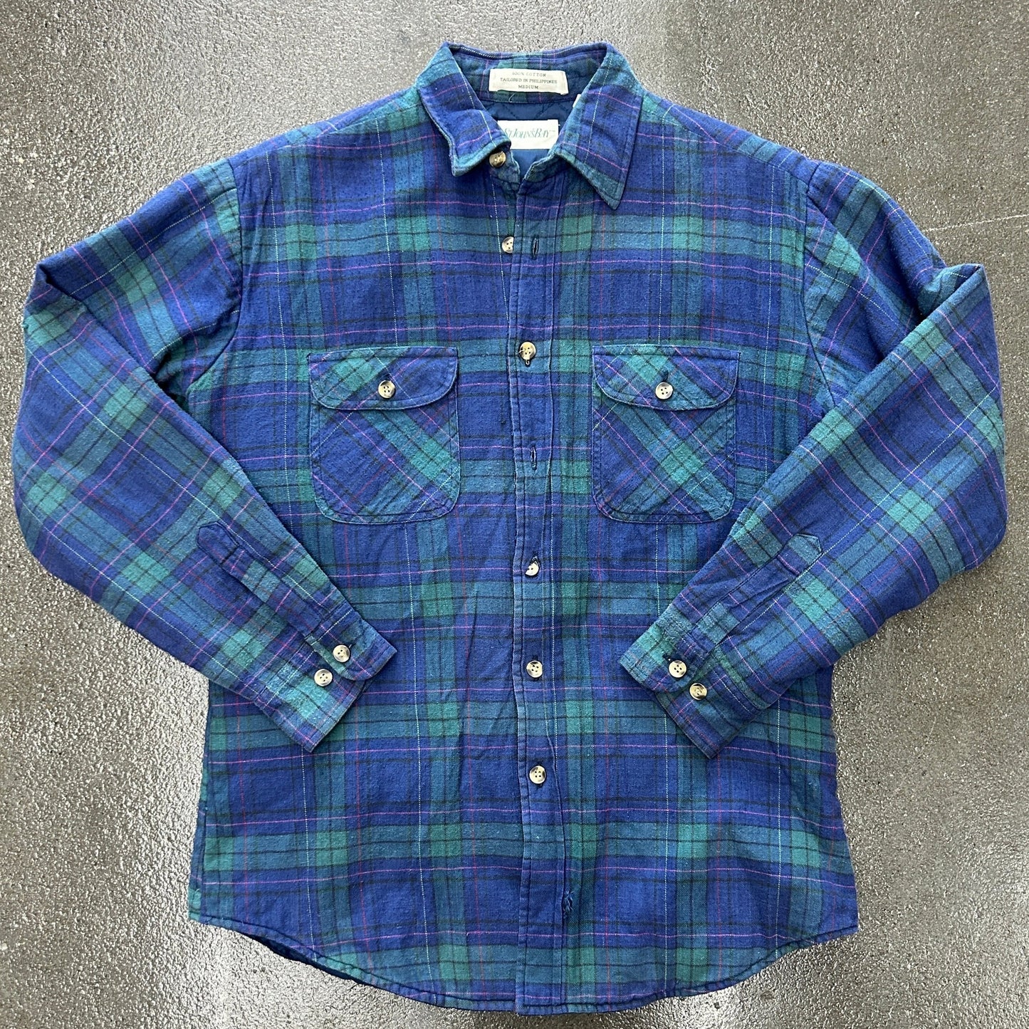 Vintage St John’s Bay Quilted Flannel