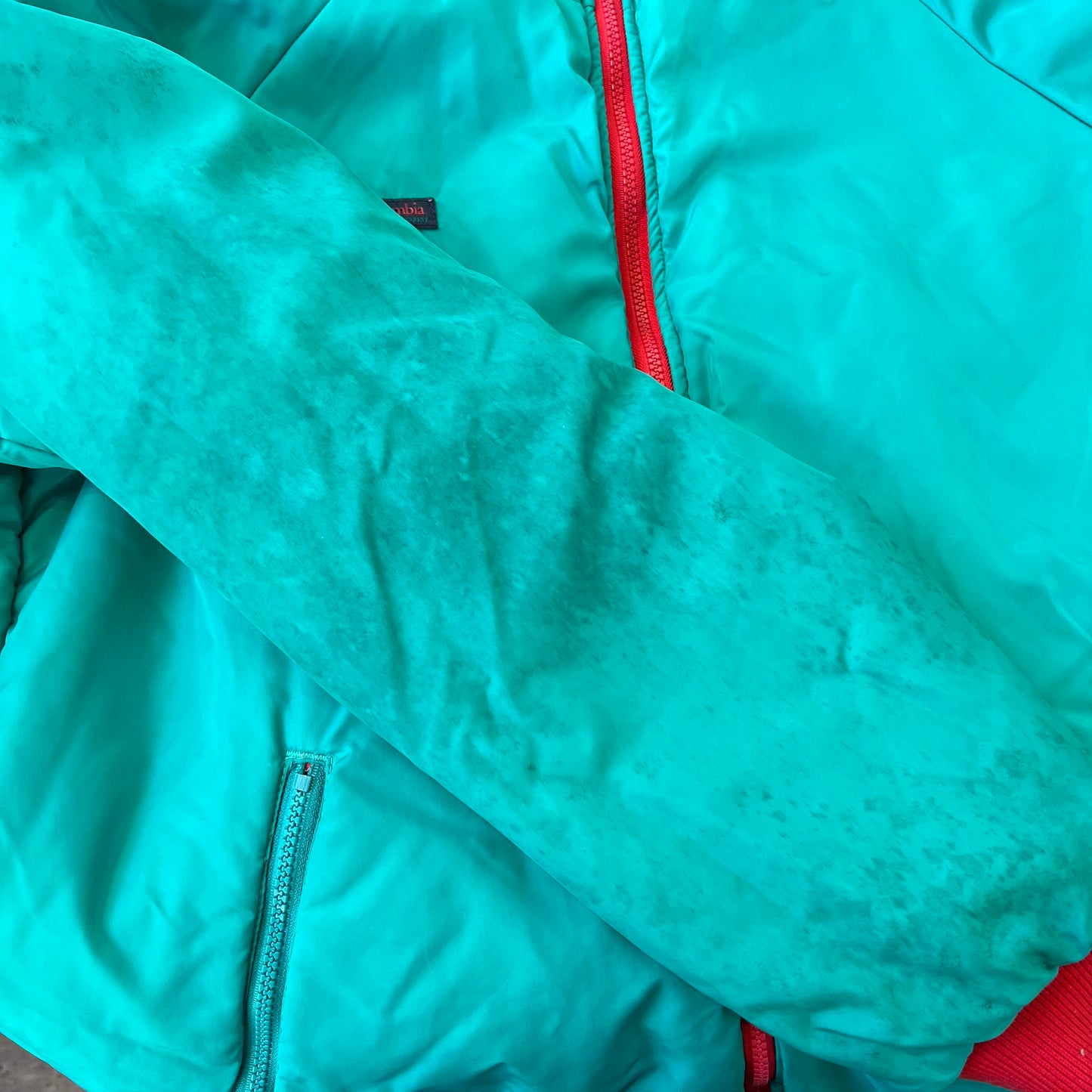 Vintage Reversible Columbia Puffer Jacket