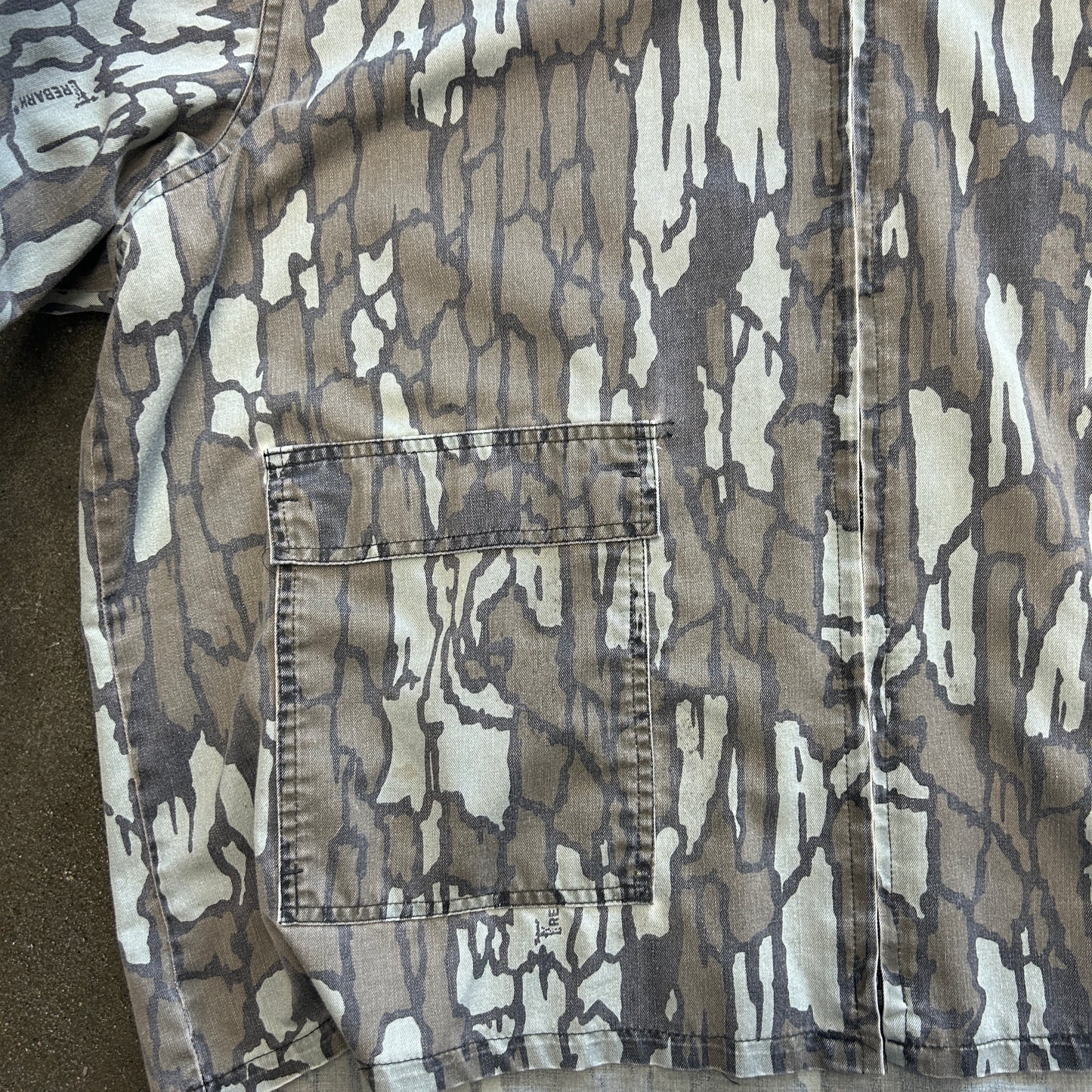 Vintage Treebark Lightweight Camo Jacket