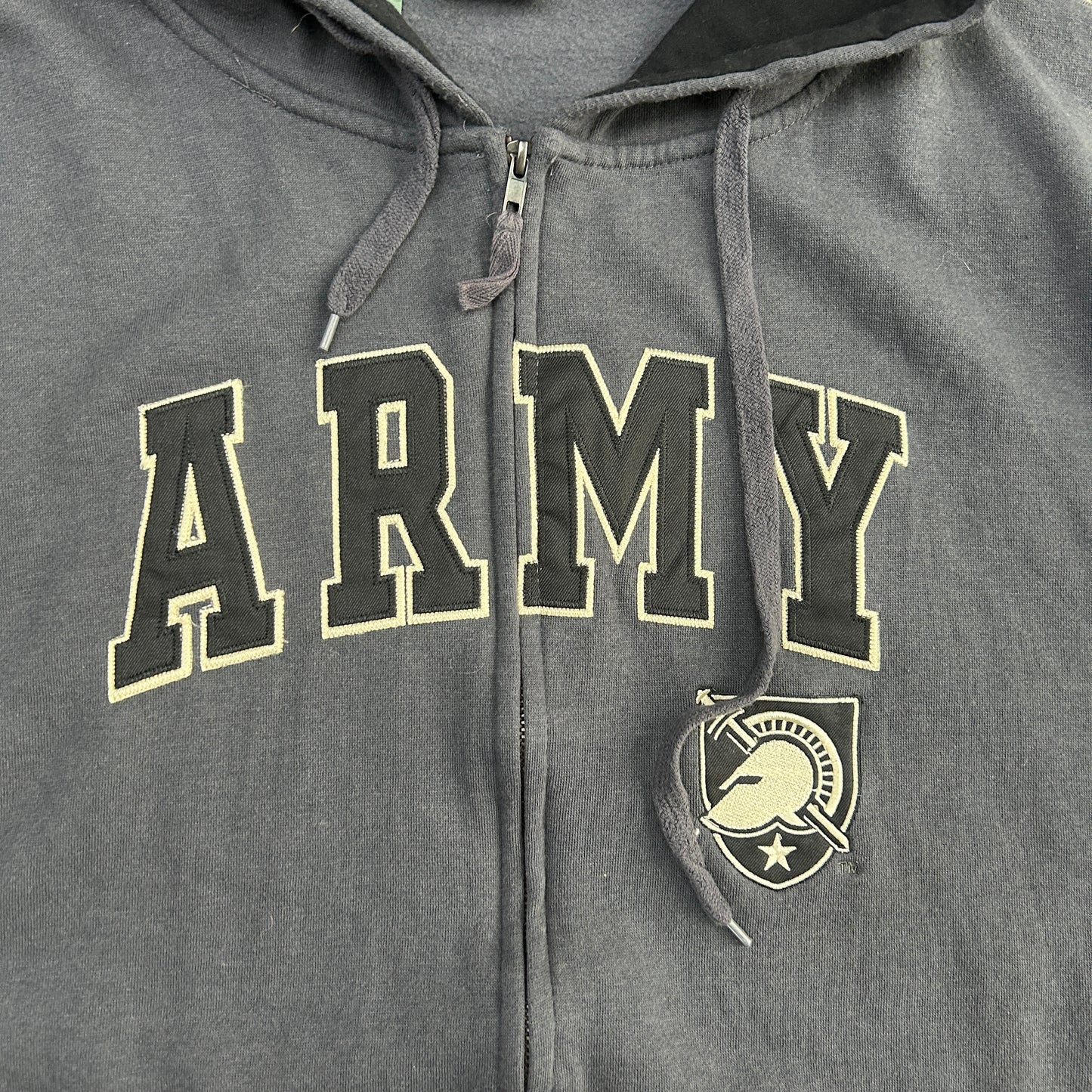 Vintage Colosseum Athletics Army Zip Up