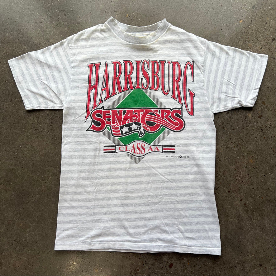 Vintage 1992 Harrisburg Senators Baseball Tee