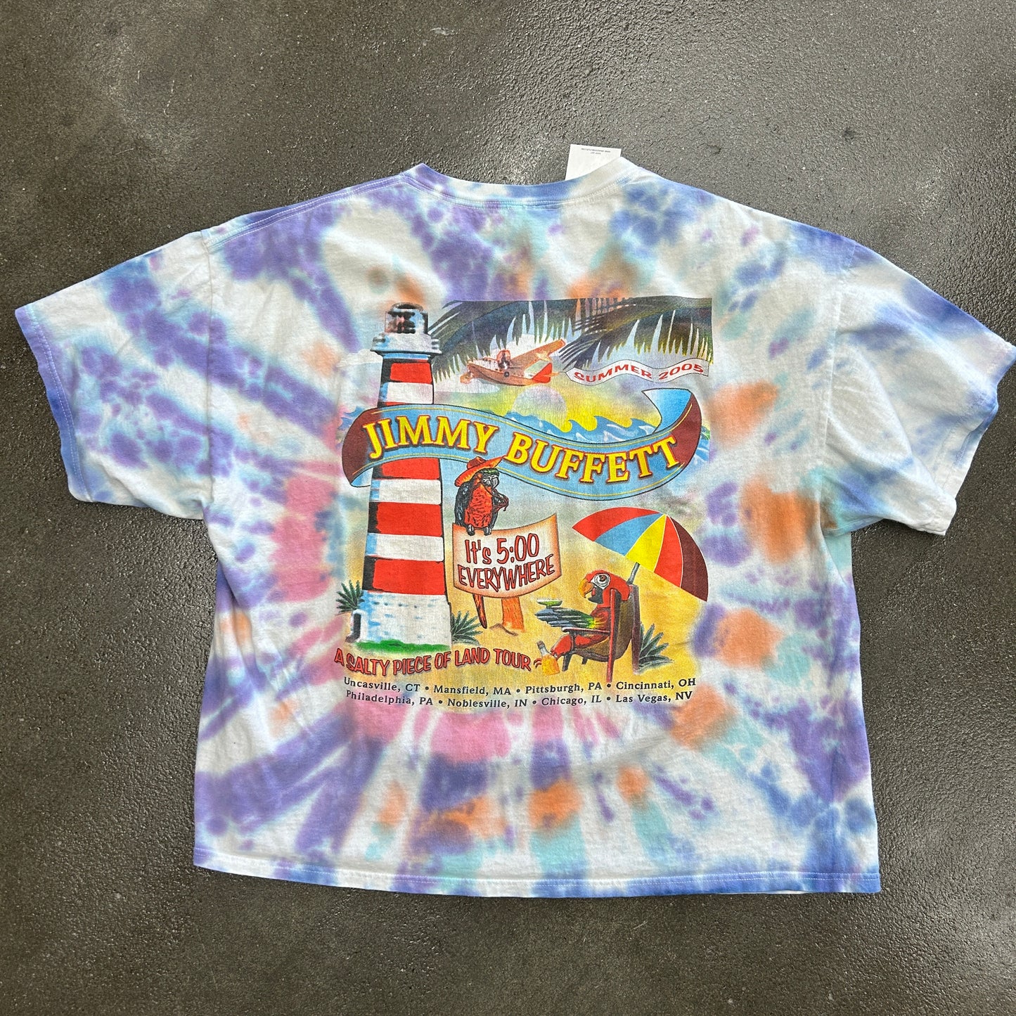 Vintage 2005 Jimmy Buffett Tour Tee