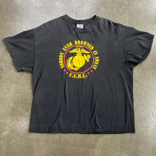 Vintage USMC Motivational Graphic Tee