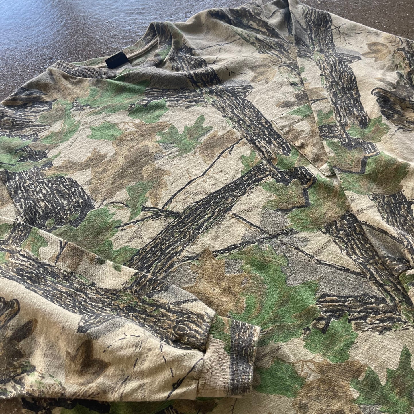 Vintage Rattlers Brand Camo Long Sleeve