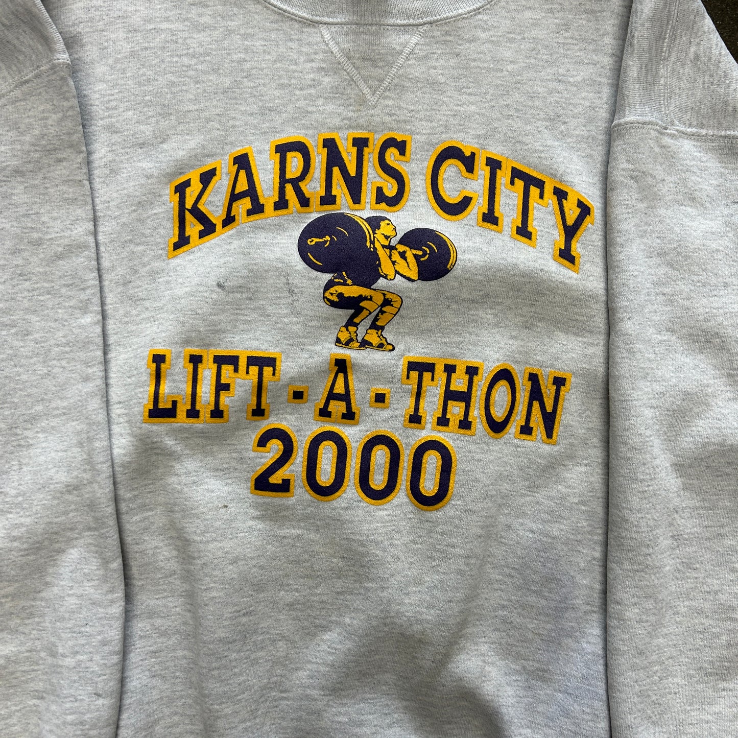 Vintage Karns City Lift A Thon Crewneck