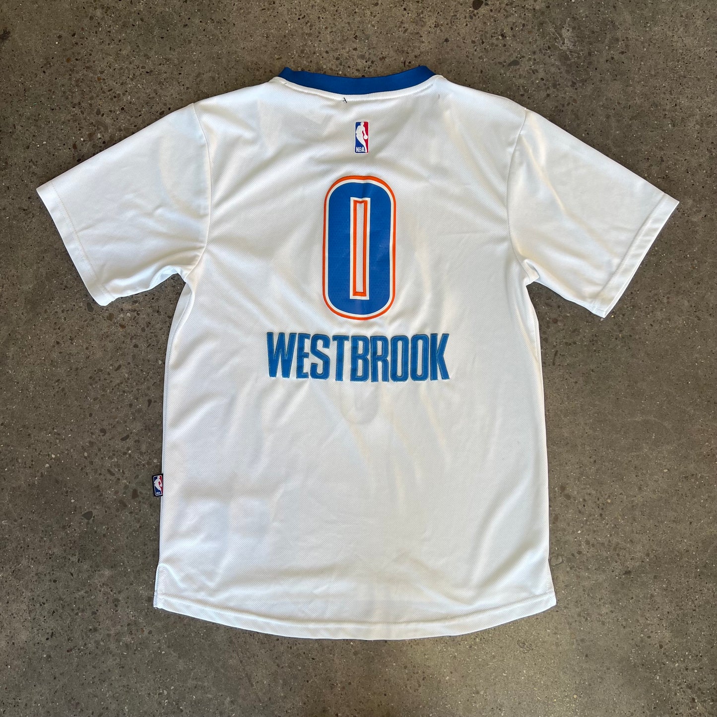 Vintage Russel Westbrook 0 OKC Jersey