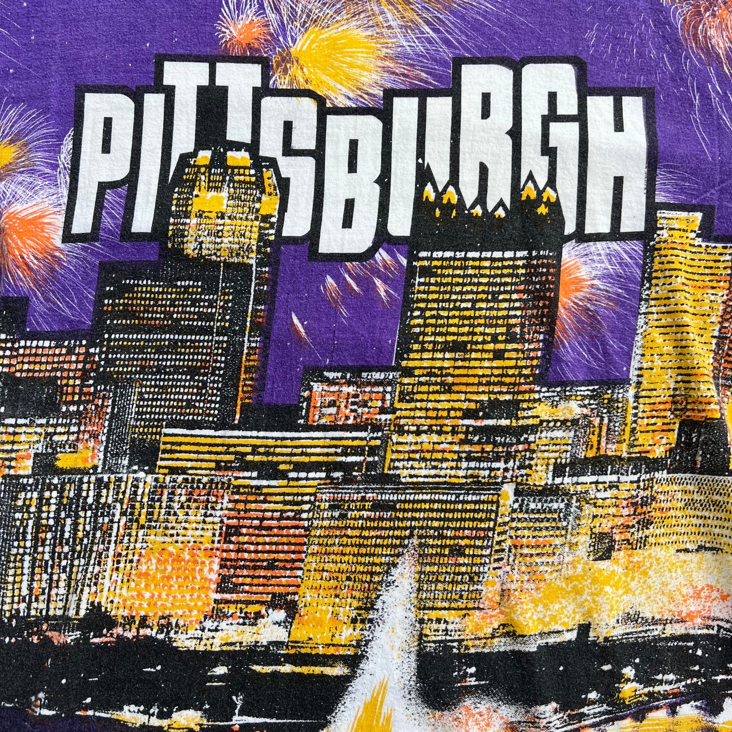 Vintage AOP Pittsburgh Tee