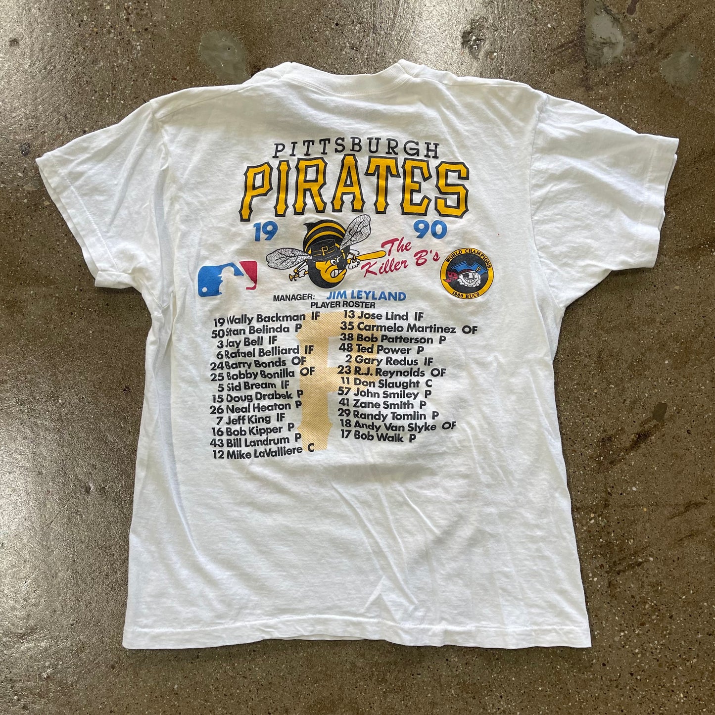 Vintage Pirates Eastern Division Champions Tee