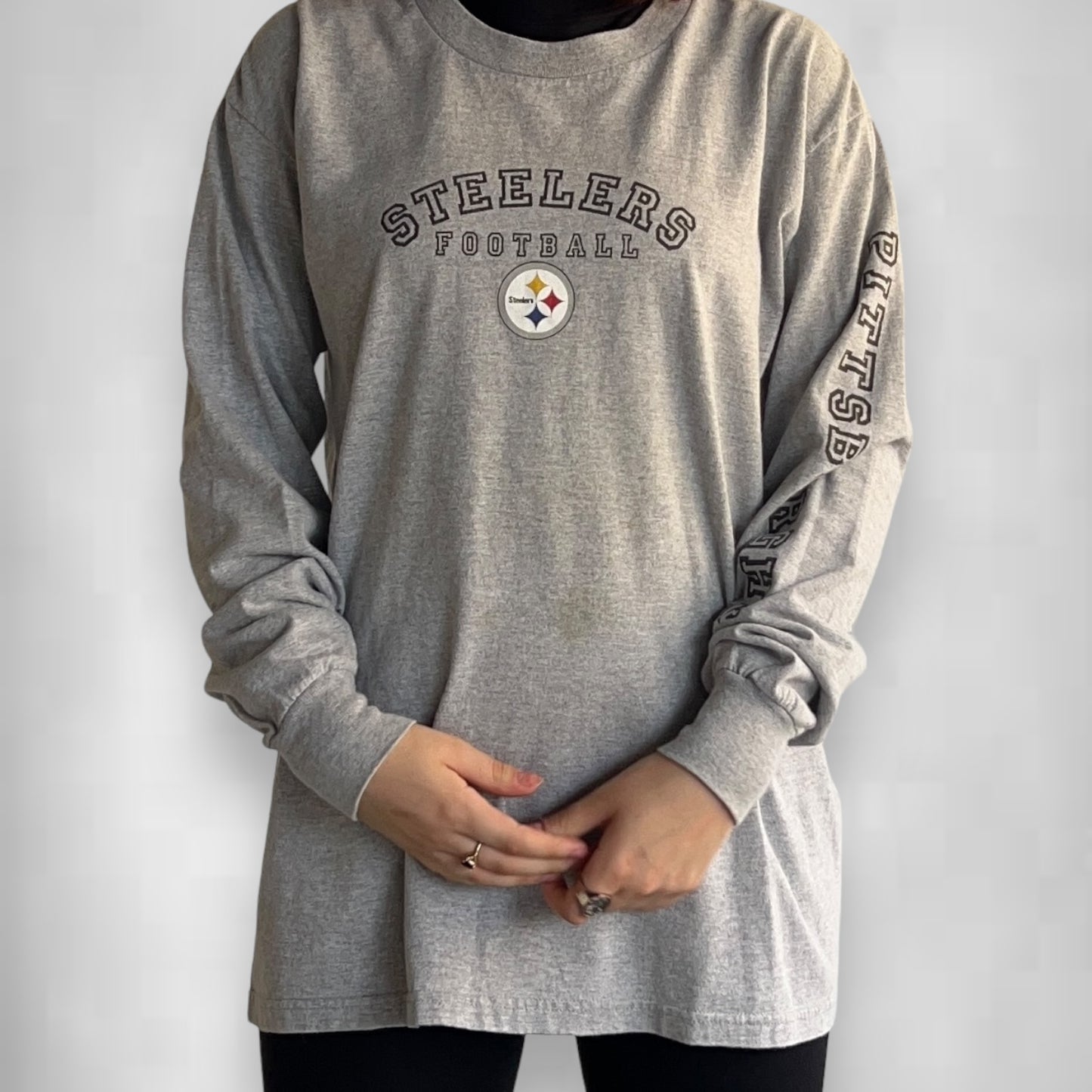 Vintage Lee Sport Steeler Football Long Sleeve