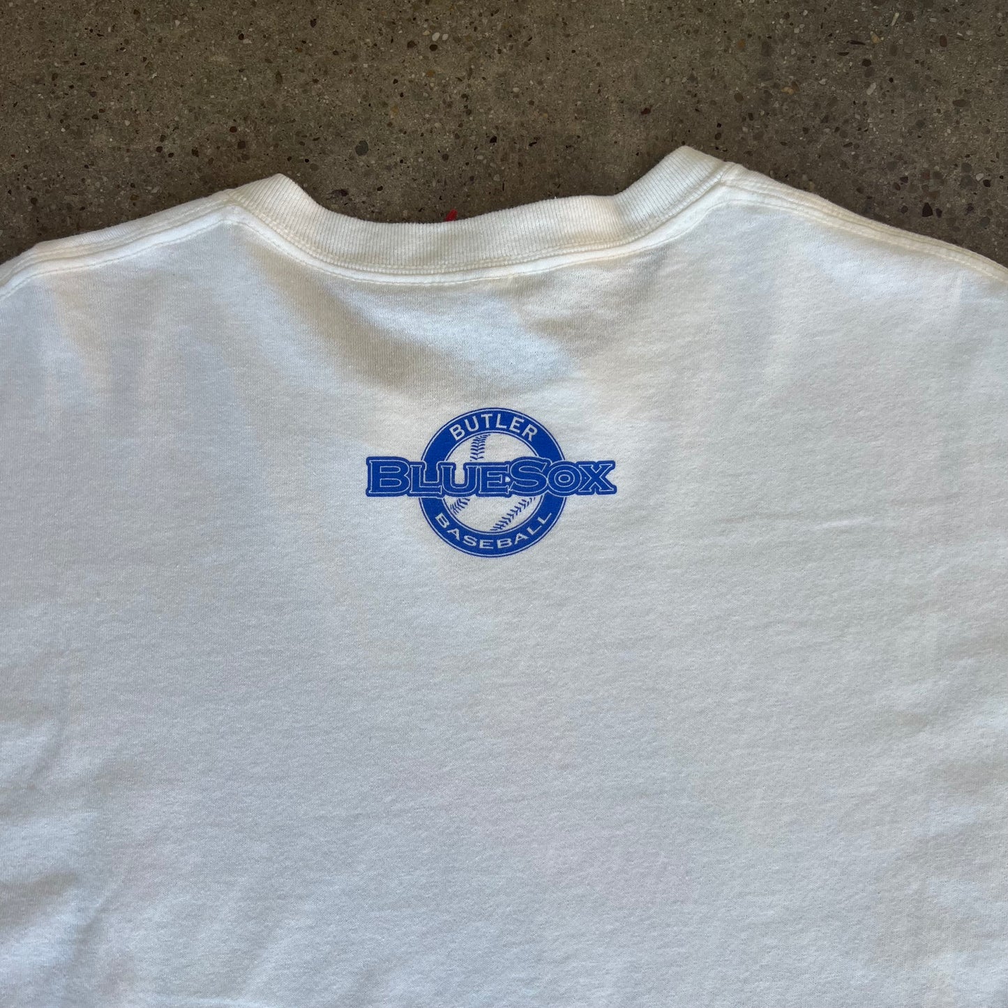 Vintage Labatt Blue Butler Blue Sox Baseball Tee