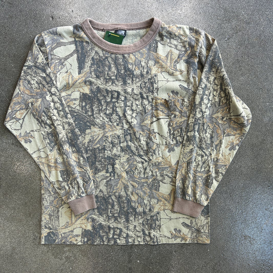 Vintage Ace Sportswear Sniper Camo Long Sleeve