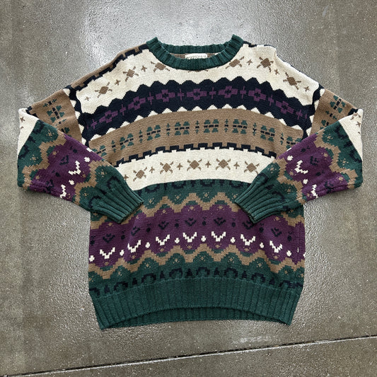 Vintage Woods & Grey Sweater