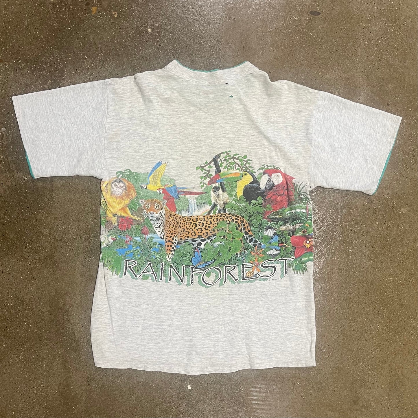 Vintage Rainforest All Over Print Tee