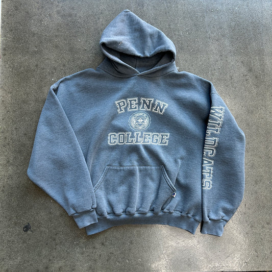 Vintage Penn College Wildcats Hoodie