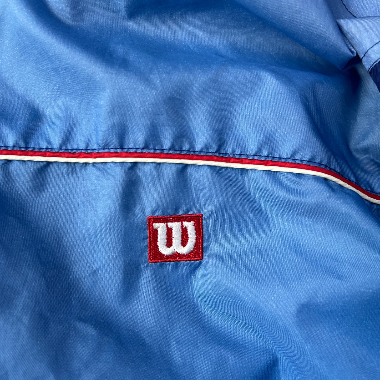 Vintage Wilson Striped Windbreaker